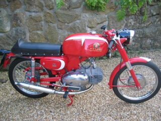 Motobi 125cc Classic racing Motorcycle Bike (photo 2 of 2)