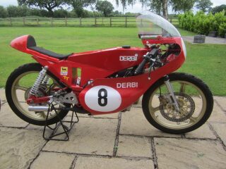 1986 Derbi 50cc in a British made Monocoques chassis (photo 1 of 2)