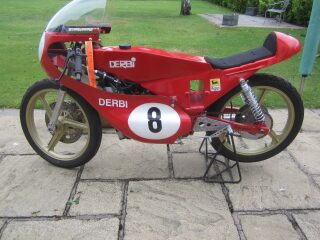 1986 Derbi 50cc in a British made Monocoques chassis (photo 2 of 2)