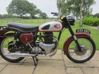 1958 BSA 500cc A7 Classic Motorcycle (photo 1 of 2)