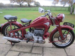 1940 Zundapp KS600 Civilian Bike (photo 1 of 2)