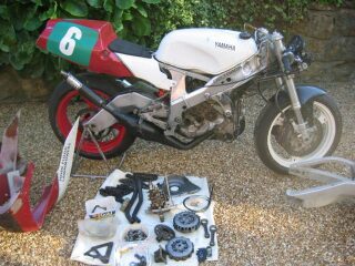 1992 Yamaha TZ250B Classic racing Motorcycle Bike v twin (photo 1 of 2)
