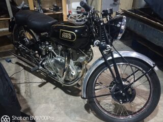 1947 HRD Vincent 1000cc Rapide Series B V Twin (photo 1 of 2)