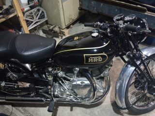 1947 HRD Vincent 1000cc Rapide Series B V Twin (photo 1 of 2)