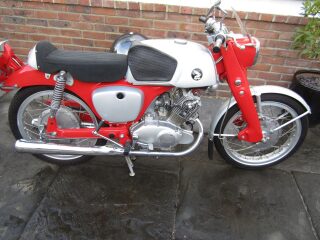 1964 Honda CB92 Benly Sport 125cc (photo 1 of 2)
