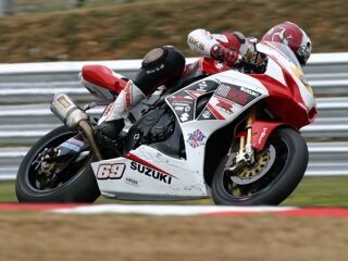2008 TT Isle of man Gary Johnson Aim Suzuki 1000cc Superbike (photo 1 of 2)