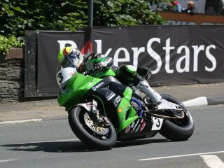 2010 Ex Ian Lougher Isle Of Man TT Kawasaki ZX10 Superbike (photo 2 of 2)