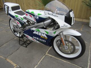 1992 Honda RS125 NF4 in Neil Hodson Colours (photo 1 of 2)