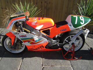 1996 Padgetts Honda RS250 Jay Vincent finished 2nd in the British and european Championship 1997 (photo 2 of 2)
